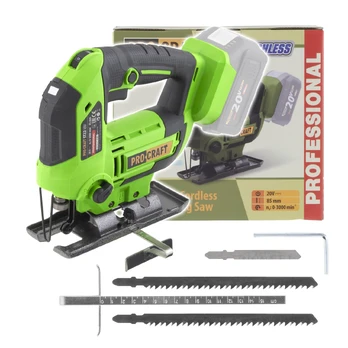 Akumuliatorinis siaurapjūklis ProCraft ST22, 20 V, (be akum. ir krov.)