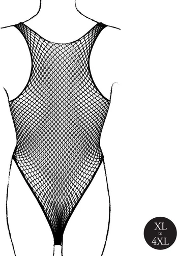 Shots Body with Fishnet Structure - OSX - Juodas