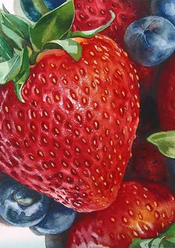 Deimantinis paveikslas Fresh Berries WD050 20*30 cm