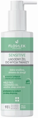 Valomasis veido gelis Floslek Pharma Sensitive, 175 ml, moterims