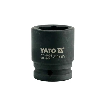 Galvutė smūginė 3/4″, 32mm, šešiakampė, Cr-Mo, YATO