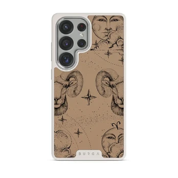 Aries - Samsung Galaxy S25 Ultra Case, Elite Light (Magnetic) / Silver / Beige