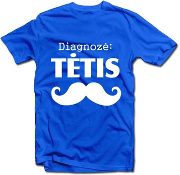 Marškinėliai "Diagnozė: tėtis"