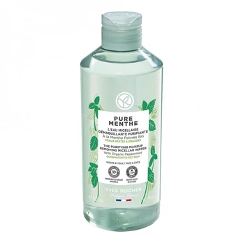 YVES ROCHER PURE MENTHE THE PURIFYING valomasis micelinis vanduo, 400 ml