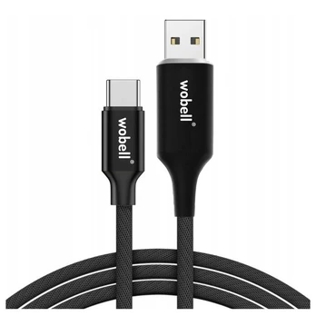 USB-C kabelis, QC 3.0 2.4A, 1,8 m ilgio