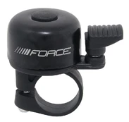 Skambutis FORCE Mini 22,2mm (geležis/plastikas, juodas) kaina