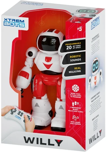 XTREM BOTS Interaktyvus robotas WILLY