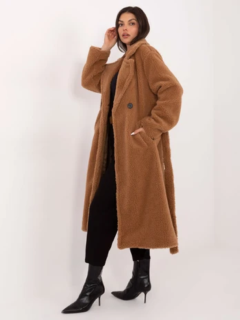 Płaszcz-IT-PL-97150.26-camelowy