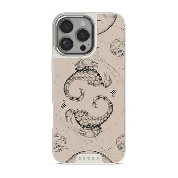 Scorpio - iPhone 16 Pro Case, Elite Light (MagSafe) / Silver / Nude