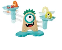 Parduotuvės žaislai Hape Monster Math Scale E0511 kaina