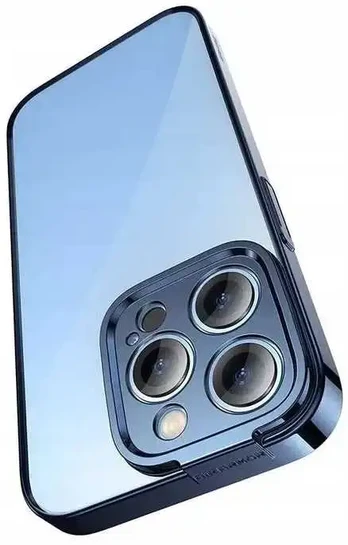 "Baseus" blizgantis permatomas dėklas ir grūdinto stiklo rinkinys "iPhone 14" (juodas)