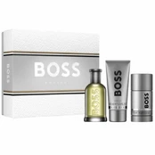Hugo Boss Bottled Eau De Toilette Spray 100ml Set 3 Pieces kaina