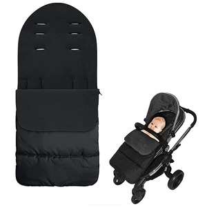 Maišas vežimėliui Zoogi Stroller Footmuff, juoda