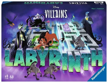 Žaidimas Labirintas Blogiukai, Ravensburger 27356