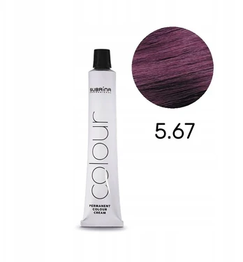 Subrina Professional, Vibrant Colour, Permanent Hair Dye, 5/67 , 100 ml