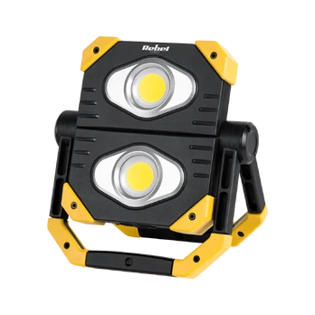 LED apšvietimas // LED prožektoriai // Przenośny reflektor LED 2XCOB