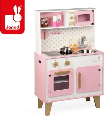 Vaikiška medinė virtuvėlė Janod Candy Chic (J06554)