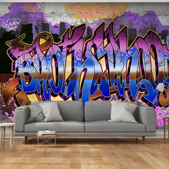 Artgeist Fototapetas - Colorful Mural