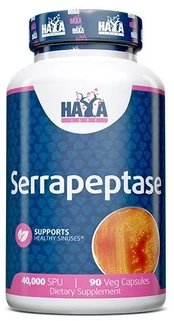 Haya Labs Serrapeptase (Serapeptazės fermentas) 90 kaps.