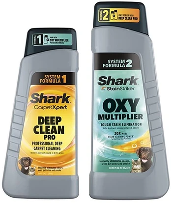 Cleaning Solutions Kit for Shark StainStriker 946 ml/473 ml