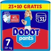 DODOT PANTS diaper-panties size 7 +17 kg 33 u kaina
