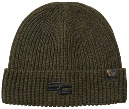 Kepurė Savage Gear Wool Mix Beanie Žalias