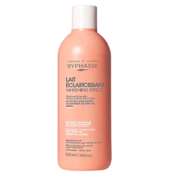 Byphasse, Byphasse, Oat Extract, Whitening, Body Milk, 500 ml *Tester