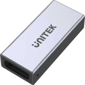 Adapteris USB Unitek A1036GY USB-C - USB-C Sidabrinė (A1036GY)
