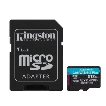Memory card microSD 512GB Canvas Go Plus 170/90MB/s Adapter