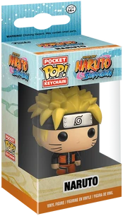 FUNKO POP! Raktų pakabutis: Naruto Shippuden - Naruto, 10 cm kaina