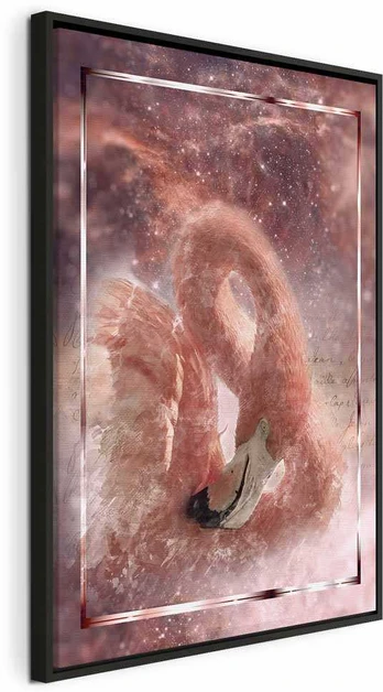 Artgeist Paveikslas - Space Flamingo (1 Part) Vertical