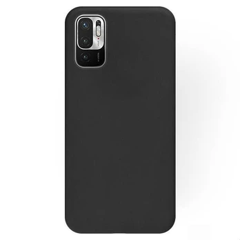 Dėklas Rubber TPU Xiaomi Redmi Note 10 5G juodas
