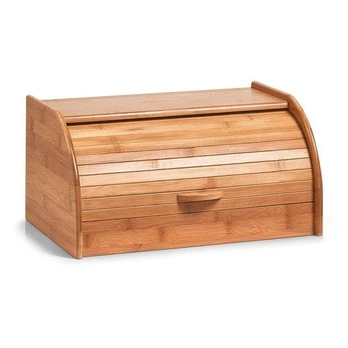 Bamboo Bread Box, 40x26x20cm, ZELLER