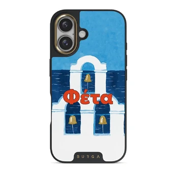 Feta - iPhone 16 Plus Case, Elite Dark (MagSafe) / Gold
