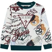 Guess Džemperis N6YQ07 K4100 Balta Regular Fit