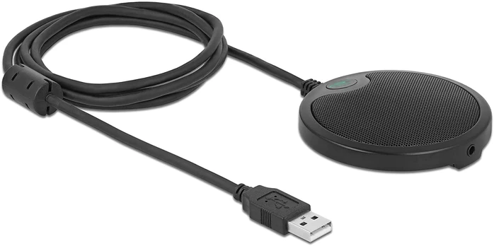 DeLOCK USB kondensacinis mikrofonas įvairiakryptis konferencijoms