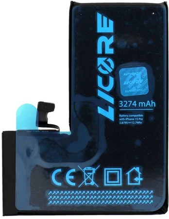 LICORE IPHONE 15 Pro baterija 3274 mAh