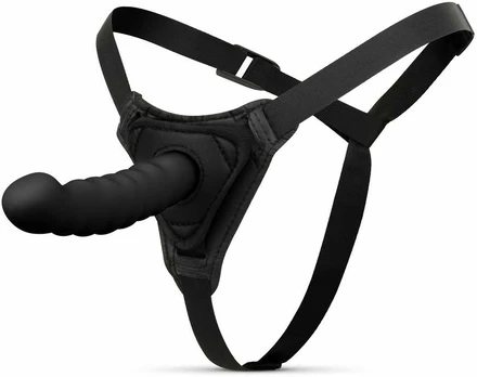 Easytoys Fushi Silicone Strap-On - Bended