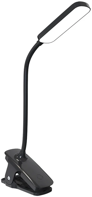 Wozinsky VT-01 Mini LED Reading Lamp with Clip and USB-C Cable 80cm - Juodas