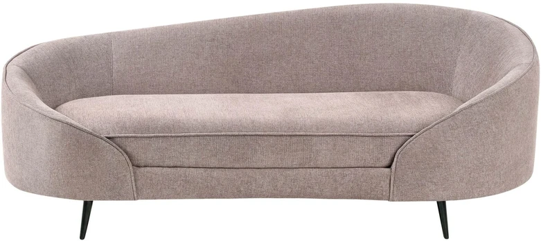 Beliani 2 vietų sofa SAVAR, ruda