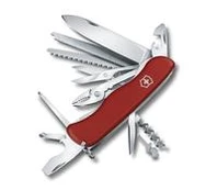 Victorinox WorkChamp, 111 mm, raudona, nylon