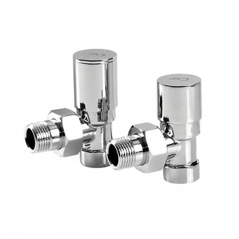 Perfexim 7030 kampinis radiatoriaus vožtuvas 1/2'' chromas