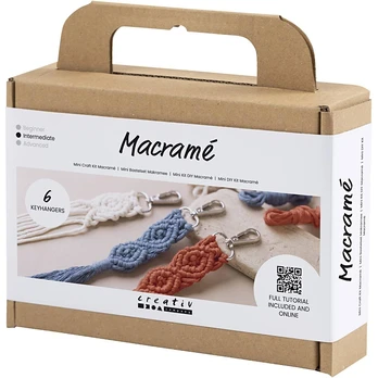 DIY Kit - Macramé - Key ring (977554)
