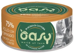 Oasy More Love vištiena with cheese 70gr kaina