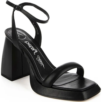 Basutės moterims, Juoda, Sandals