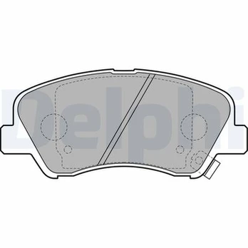 DELPHI LP2497 Brake pad set