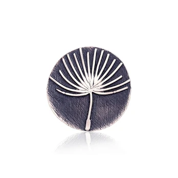 Diamond Sky Jewelry Sidabrinė sagė „Dandelion IV“