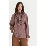 ViCOLO Marškiniai TF0287 Ruda Regular Fit