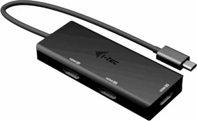 I-tec USB-C Triple 4K HDMI Video Adapteris, Power Delivery 100W