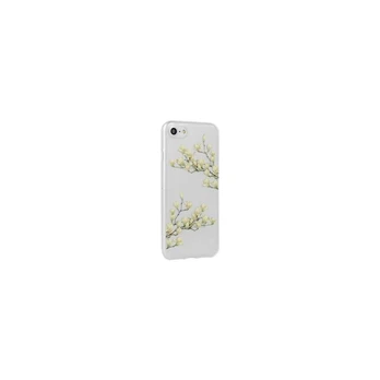 OEM Apple iPhone Xr Jasmine gėlių dėklas, skaidrus